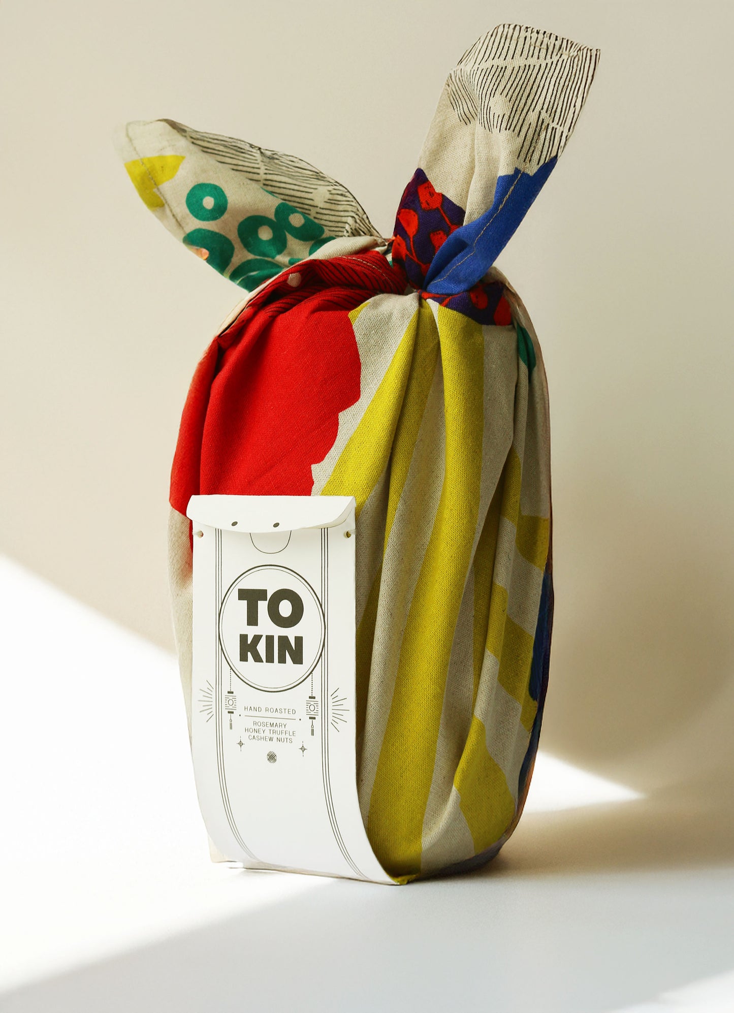 ROSEMARY HONEY TRUFFLE CASHEW NUTS - Large Glass wrapped Jar 700g
