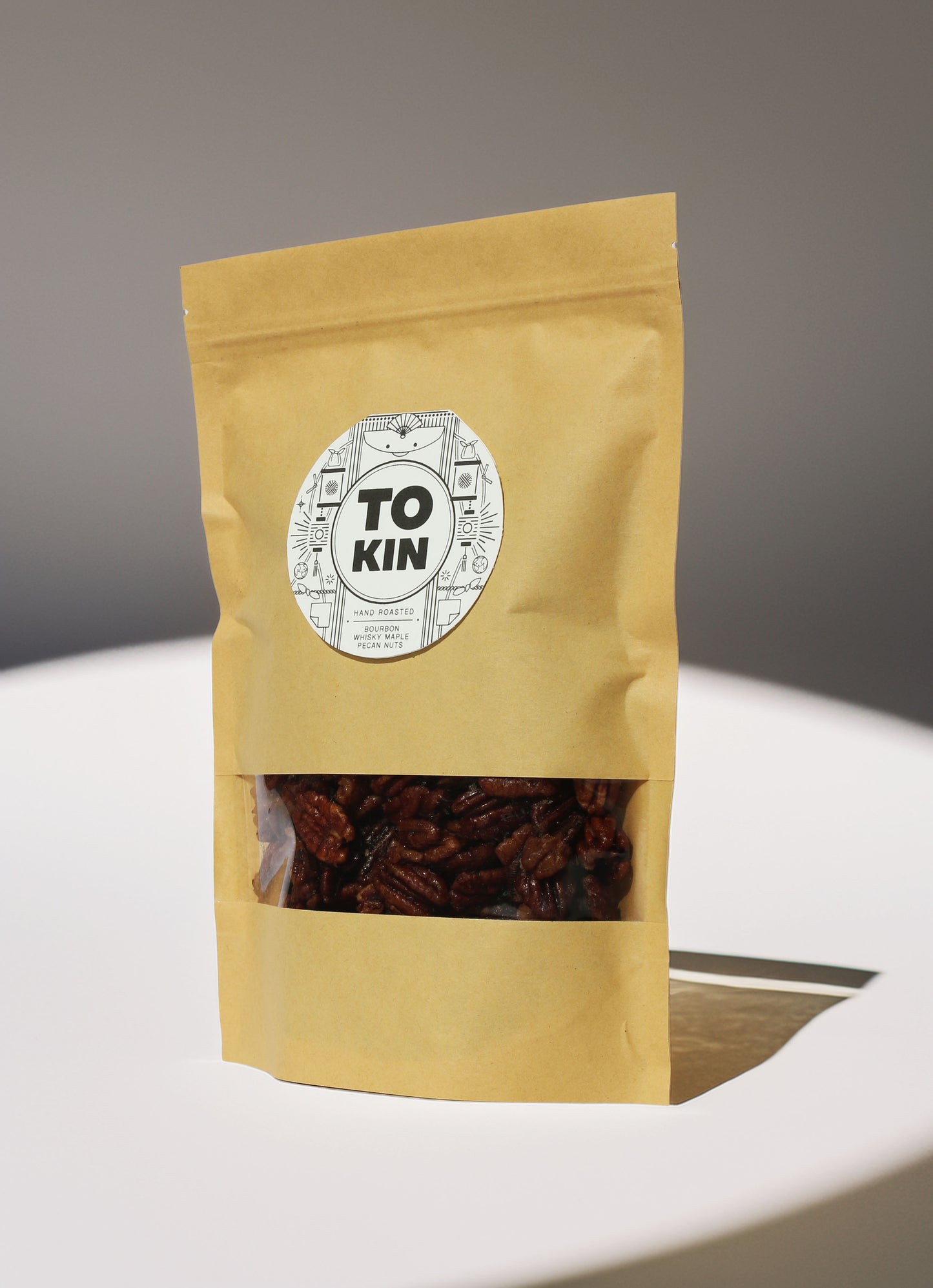 BOURBON WHISKEY MAPLE PECAN NUTS - Refill Pouch 3 sizes available