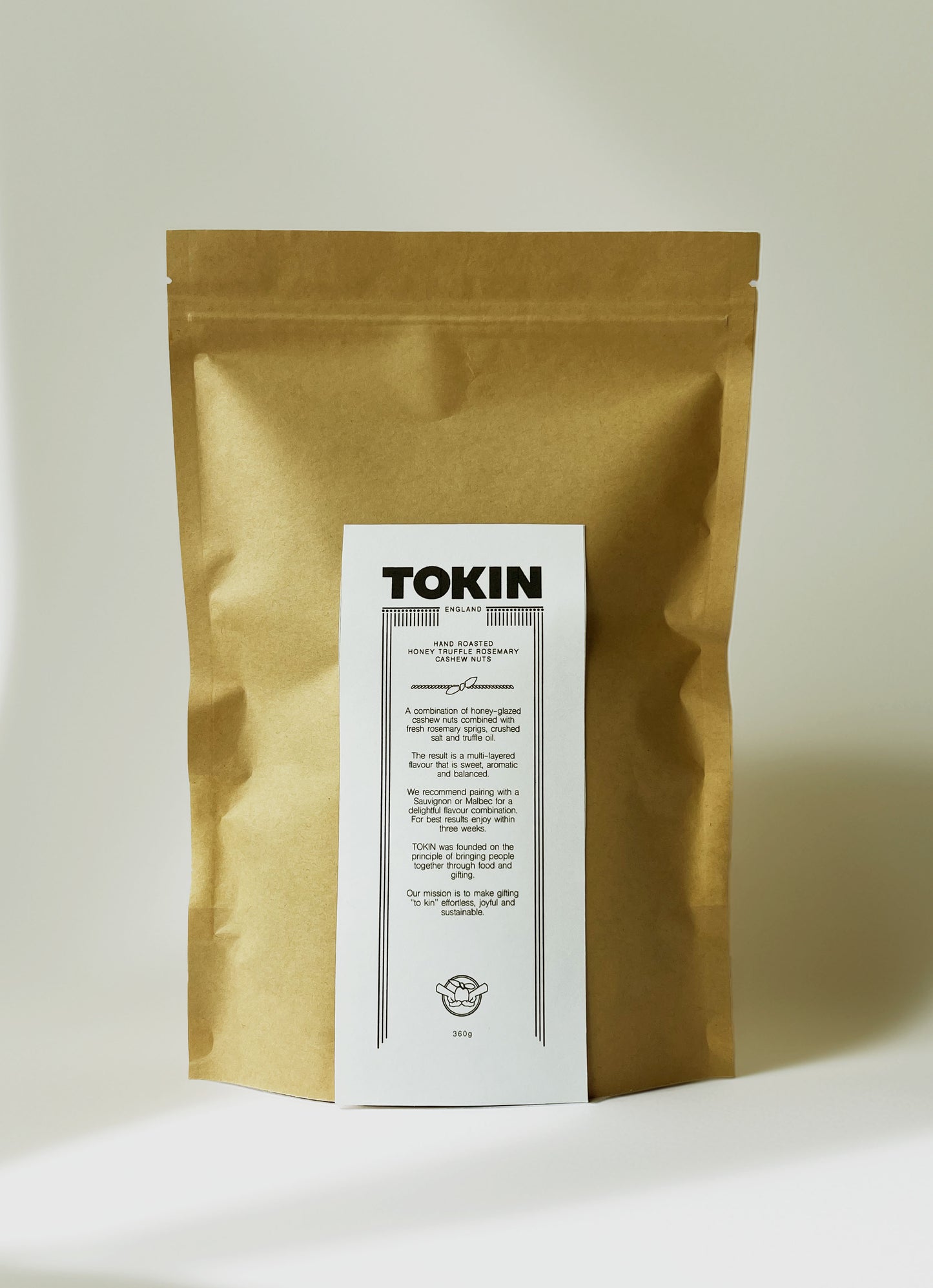 ROSEMARY HONEY TRUFFLE CASHEW NUTS - Refill Pouch 3 sizes available