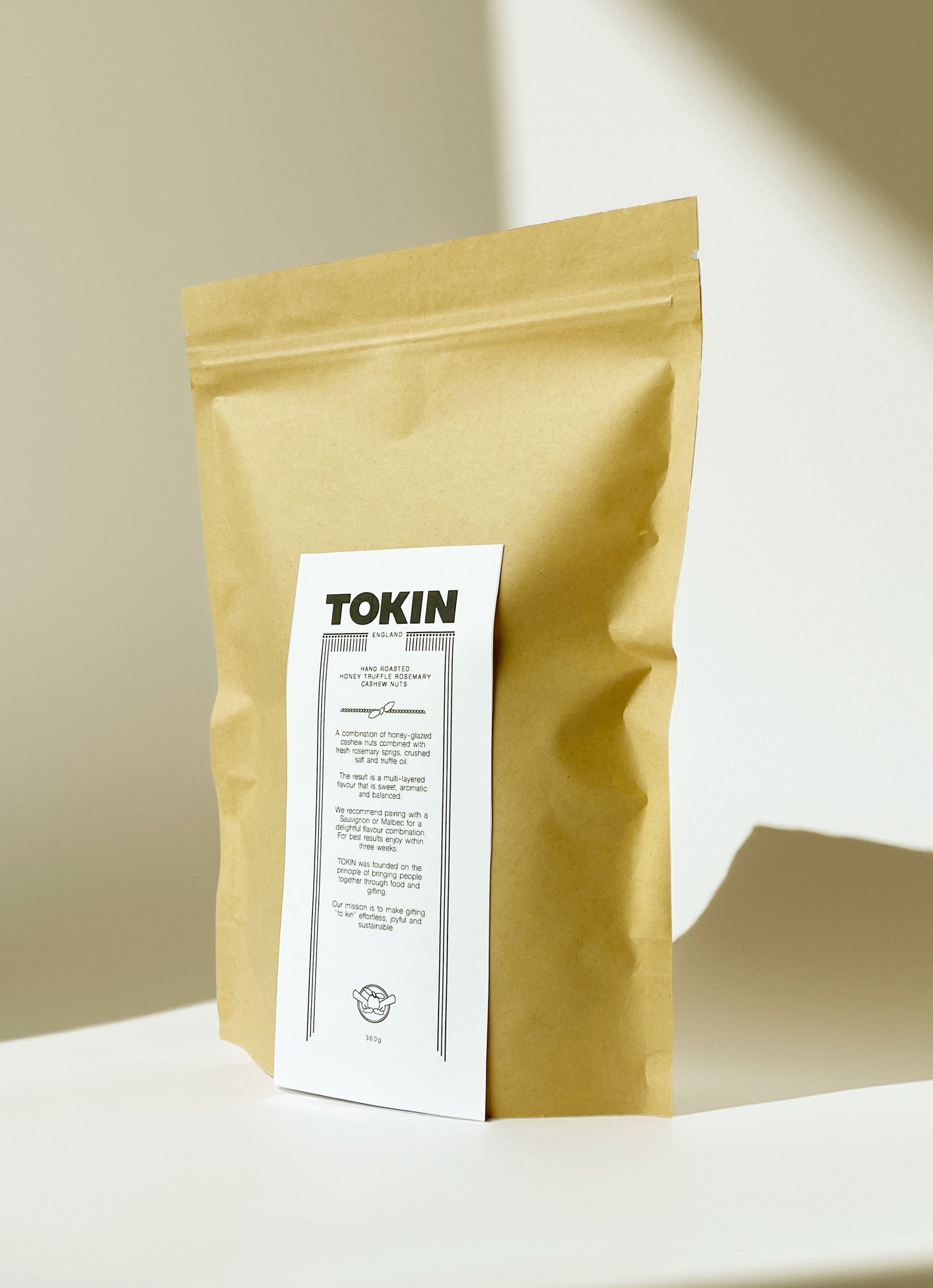 ROSEMARY HONEY TRUFFLE CASHEW NUTS - Refill Pouch 3 sizes available