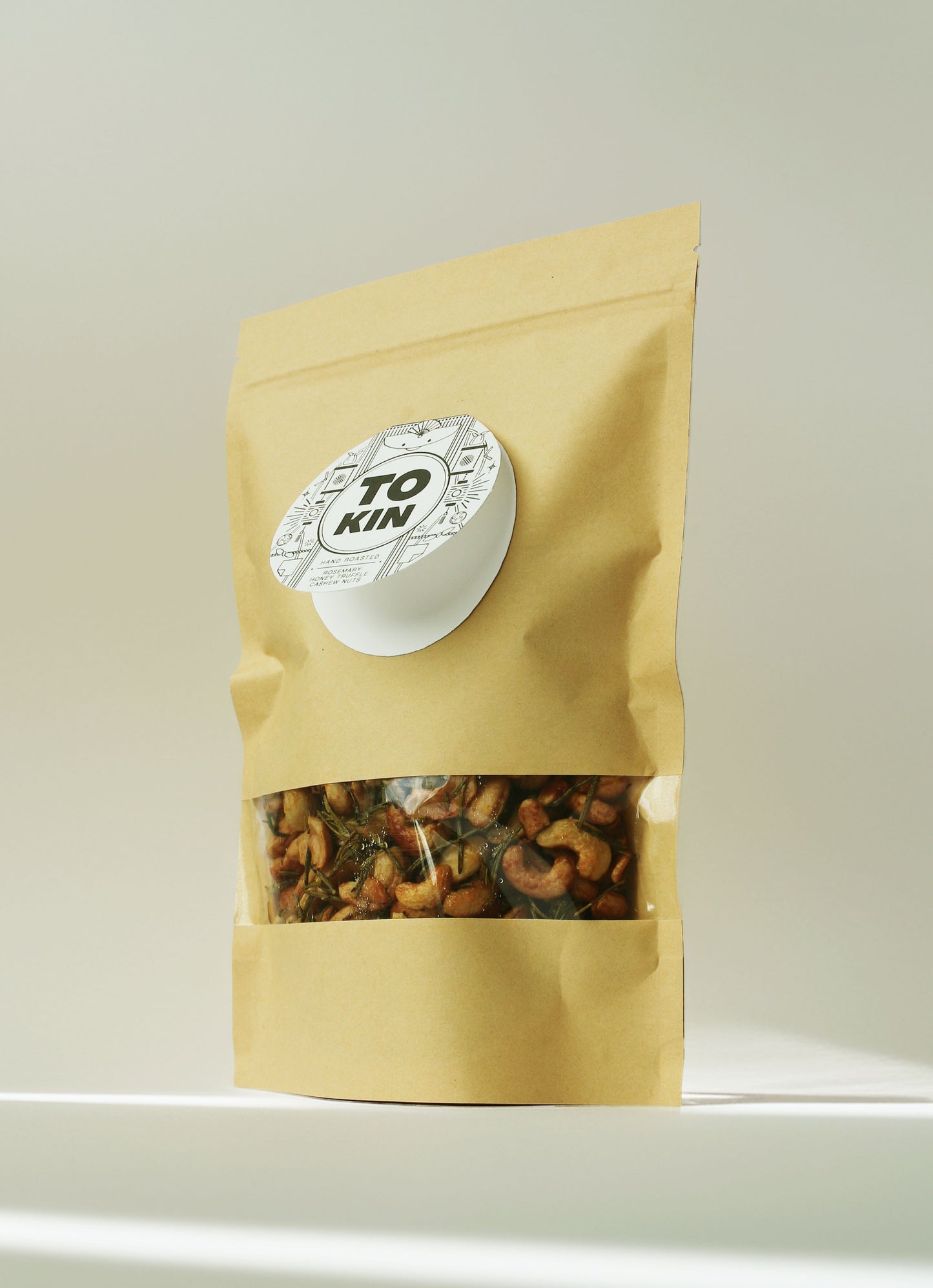 ROSEMARY HONEY TRUFFLE CASHEW NUTS - Refill Pouch 3 sizes available