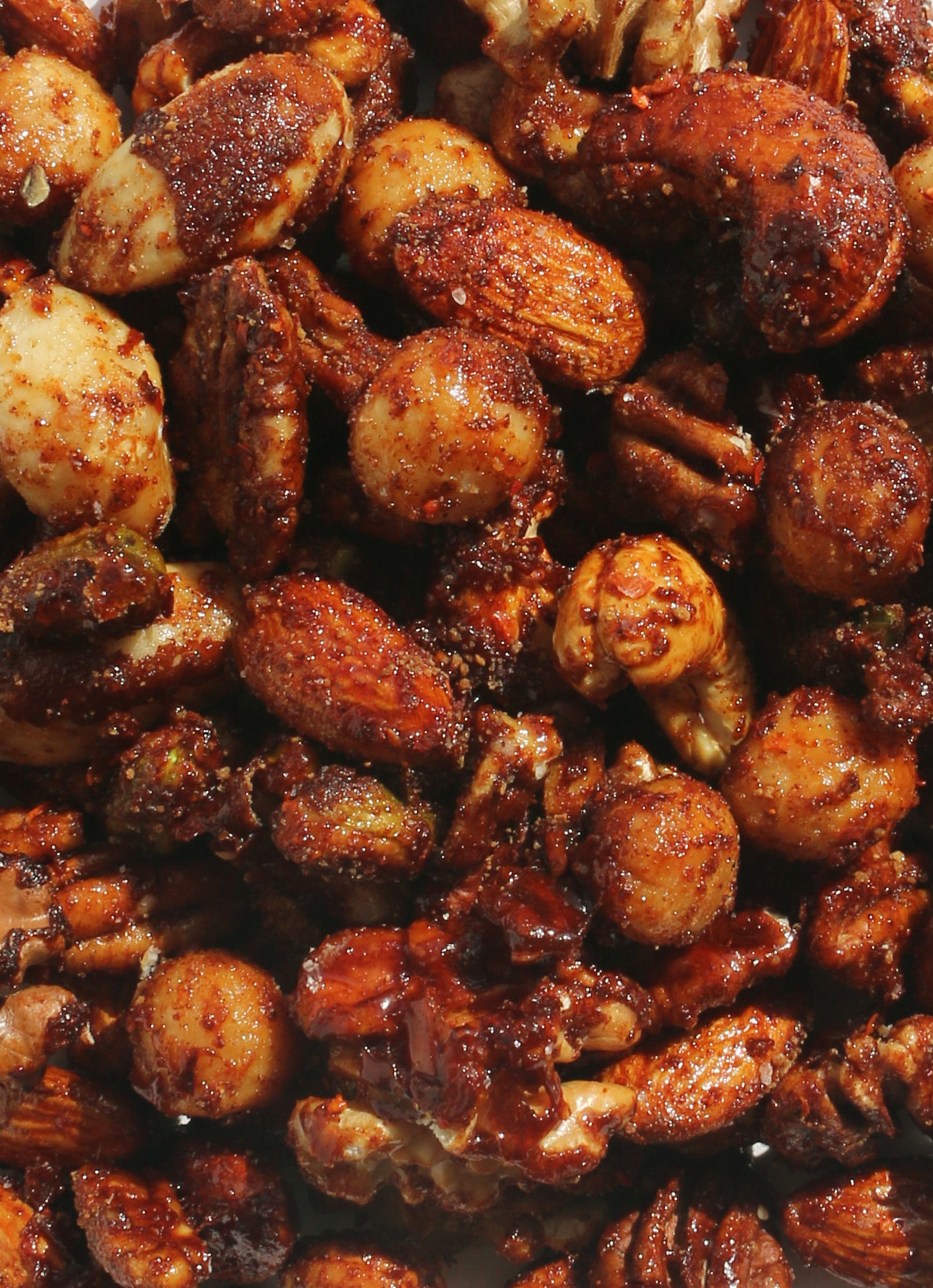 FIRE PEPPER CINNAMON HONEY NUT-MIX - Large Wrapped Jar 700g