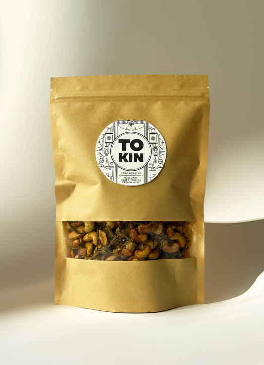 ROSEMARY HONEY TRUFFLE CASHEW NUTS - Refill Pouch 3 sizes available